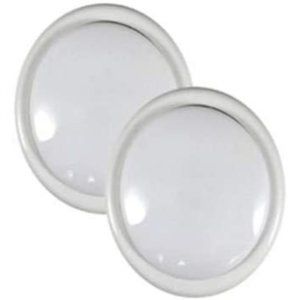 Westek Lg3003w-T2 4 X 4 X 1.25 White Led Moon Lights 2 Count